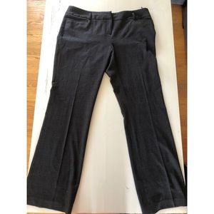 Heather grey boot cut work slacks